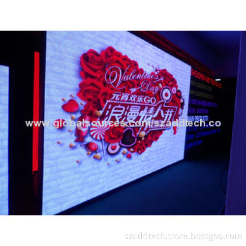 Front Serviced Indoor LED Display Sign, Installed for Stage Background Use